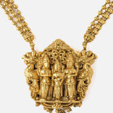 Gold Plated Womens Long Necklace set