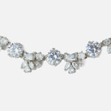 Silver Plated Womens Short Necklace set