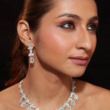 Nyra Zircon Necklace Set