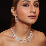Nyra Zircon Necklace Set