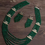 Vidhatri Beaded Necklace Set