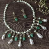 Pranika Pearl Necklace Set