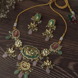 Yashvini Kundan Polki Necklace Set