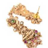 Isvaraah 2.0 Gold Plated Short Necklace Set with Maangtikka & Pair of Earrings