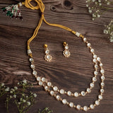 Elara Zircon Necklace Set