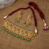 Vaishvi Kundan Polki Necklace Set