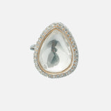 Zia 2.0 Gold Plated Womens Zircon Ring