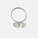 Zia 2.0 Gold Plated Womens Zircon Ring