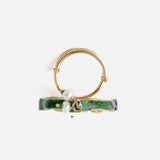 Saadgi Gold Plated Maroon Womens Kundan Ring