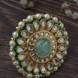 Mahira Kundan & Polki Ring