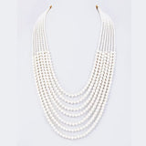 White Finish Pearl Mala