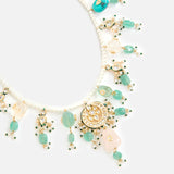 Pearl Multitone Polki Necklace Set