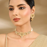 Pearl Polki Choker Set