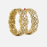 Shahi Moissanite Polki Bangles