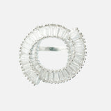 Zia 2.0 Silver Plated Womens Zircon Ring
