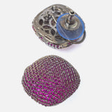Pink Womens Pair of Stud Earrings
