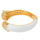 Florence Gold Plated White Womens Kada