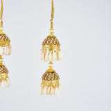 Gold Plated Womens Pair of Kaleeras (Freesize)