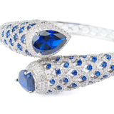 Florence Silver Plated Blue Womens Kada