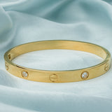 Florence Gold Plated Womens Kada