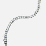 Silver Plated Womens Diamond Bracelet