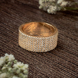 Zia 2.0 Gold Plated Womens Zircon Ring