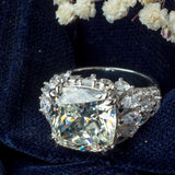 Silver Plated Womens Zircon Ring