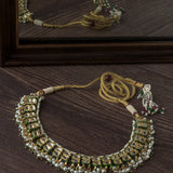 Gold Plated Womens Short Necklace