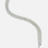 Silver Plated Womens Diamond Bracelet