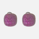 Pink Womens Pair of Stud Earrings