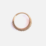 Gold Plated Womens Zircon Ring