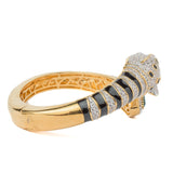 Florence Gold Plated Green Womens Kada