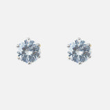 Gold Plated Womens Pair of Stud Earrings