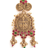 Isvaraah 2.0 Gold Plated Womens Pair of Chandbali Earrings