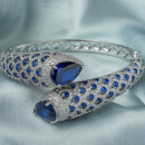 Florence Silver Plated Blue Womens Kada