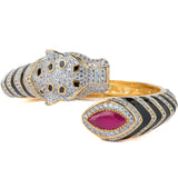Florence Gold Plated Pink Womens Kada