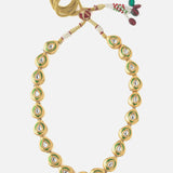 Gold Plated Womens Short Necklace
