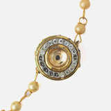 Gold Plated Womens Beaded Bracelet