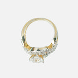Zia 2.0 Silver Plated Womens Zircon Ring