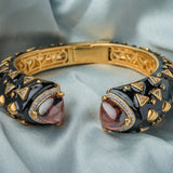 Florence Gold Plated Red Womens Kada