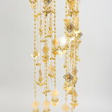 Gold Plated Womens Kundan, Polki Pair of Kaleeras