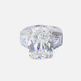 Silver Plated Womens Zircon Ring