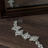 Silver Plated Zircon Womens Bracelet