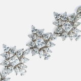 Silver Plated Zircon Womens Bracelet