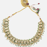 Gold Plated Womens Short Necklace