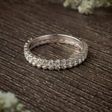 Zia 2.0 Silver Plated Womens Zircon Ring