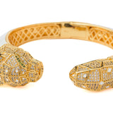 Florence Gold Plated White Womens Kada