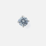 Silver Plated Womens Pair of Stud Earrings