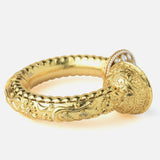Gold Plated Kundan, Polki Womens Kada