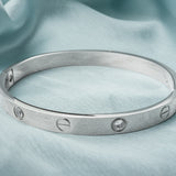 Florence Silver Plated Womens Kada